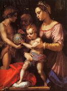 Andrea del Sarto The Holy Family with the Infant St.John oil painting artist